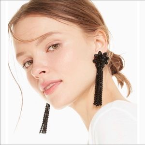 NWT Kate Spade Full Flourish Tassel Earrings